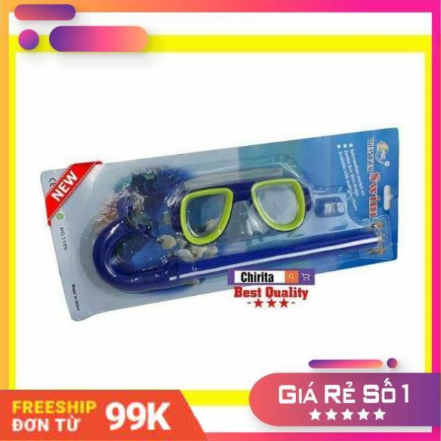 Kính bơi có ống thở swim 1189 - Bảo hành 6 tháng - lỗi 1 đổi 1