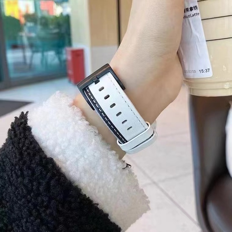 Dây Da HọA TiếT 2022 Cho ĐồNg Hồ Apple iWatch Ultra 8 3 4 5 SE 6 7 40mm 49mm 44mm 45mm 41mm