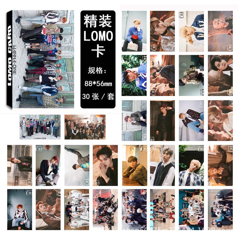 Lomo card WANNA ONE thành viên