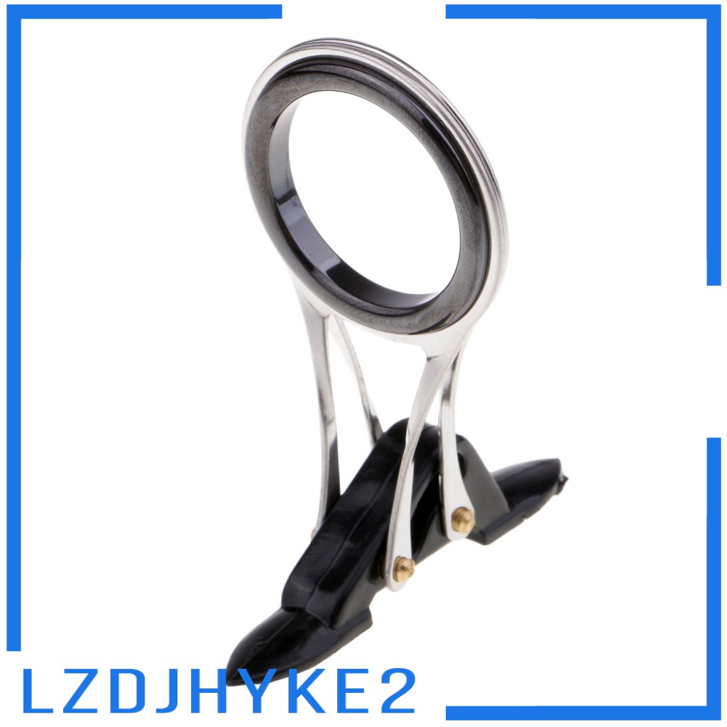 Vòng Dẫn Sửa Chữa Cần Câu Cá Hình Oval Bằng Gốm lzdjhyke2 Có Thể Gập Lại DIY