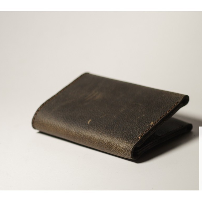 Ví nam nữ RAM Leather da bò màu lục quân Đức