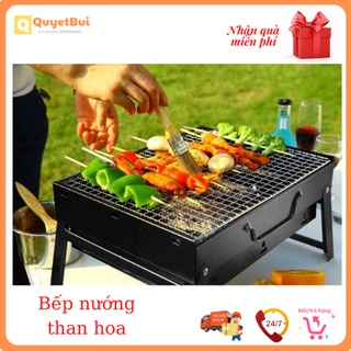 Bếp Nướng Thịt Than Hoa Ngoài Trời,Beeps Nuong Du Lịch,Picnic,Cắm Trại,Lò Nướng,Vỉ Nướng
