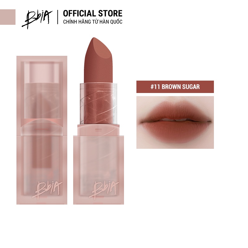 Combo 2 Son Thỏi Lì Bbia Last Powder Lipstick Version 2 3.5g/Thỏi