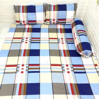 BỘ DRAP COTTON THẮNG LỢI [ 4 MÓN : 1 GA TRẢI GIƯỜNG, 2 VỎ GỐI NẰM, 1 VỎ GỐI ÔM ].