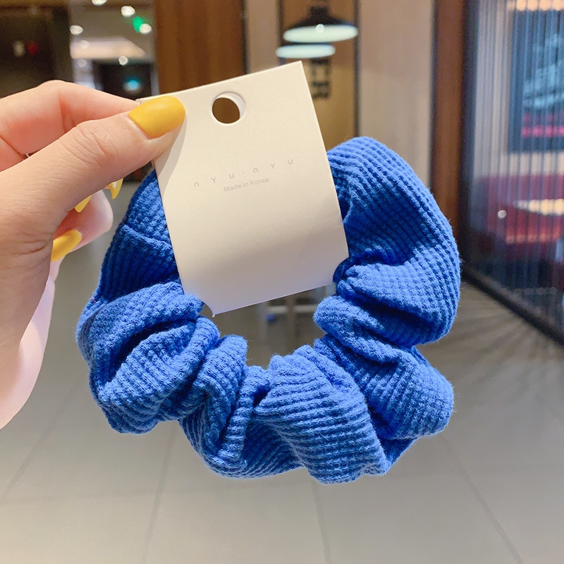 Dây Buộc Tóc Màu Trơn Xinh Xắn Cho Nữ