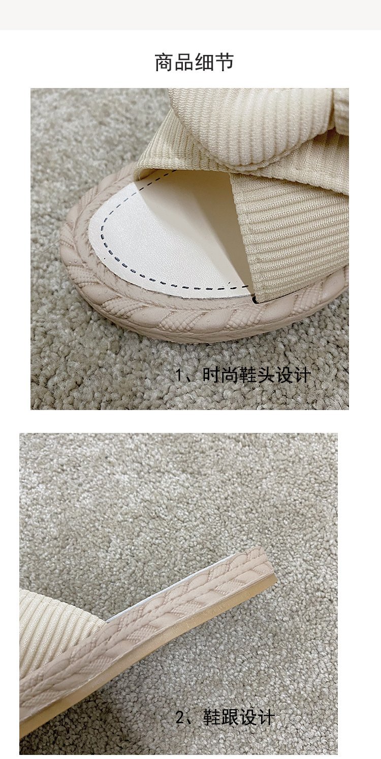 Dép Sandal Nữ Đế Bằng Trang Trí Nơ Thời Trang | BigBuy360 - bigbuy360.vn