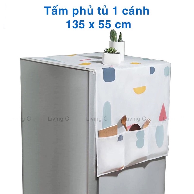 Tấm Phủ Tủ Lạnh Chống Bụi Mẫu Mới