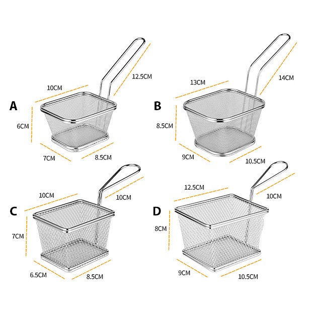 RỔ GIỎ CHIÊN NHÚNG THỰC PHẨM INOX 304 PORT PO103. | Shopee Việt Nam