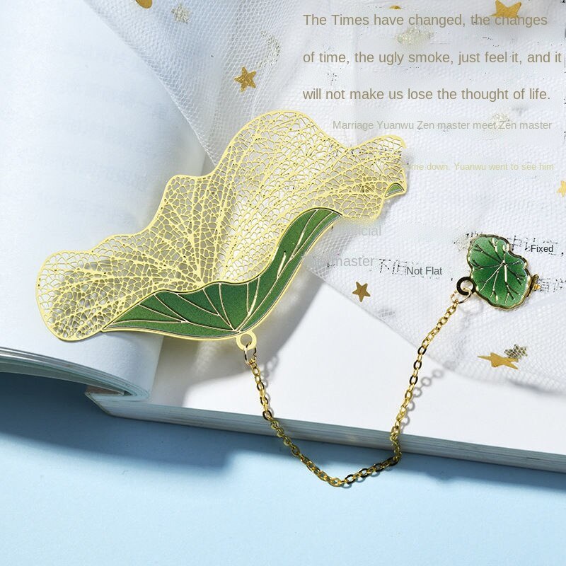 Kẹp Đánh Dấu Sách Bằng Kim Loại Thiết Kế Tinh Xảo
