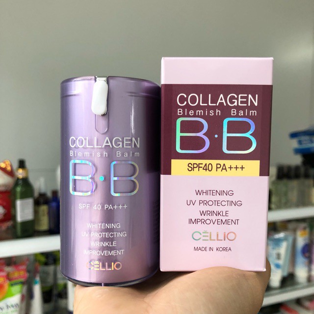 Kem nền BB Collagen Cellio 40ml Mĩ Phẩm Gía Sỉ 89