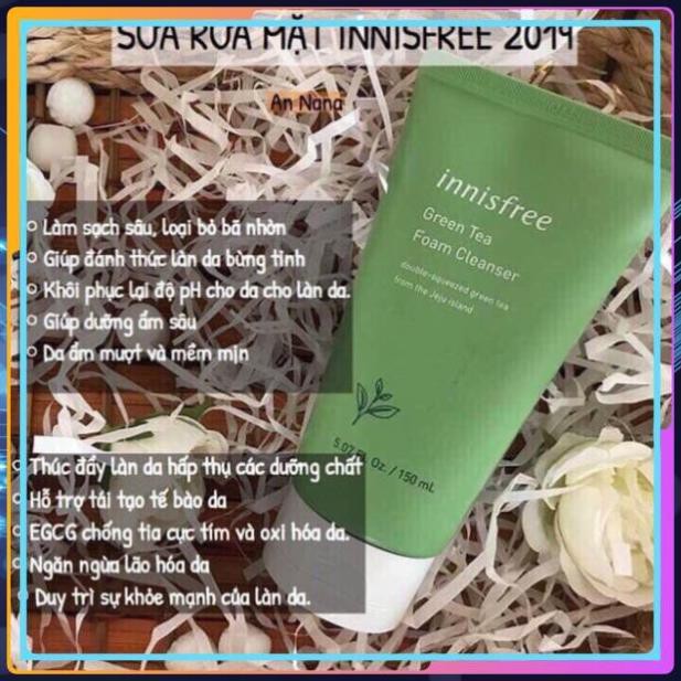 [Mẫu Mới] Sữa Rửa Mặt Innisfree 150ml FREESHIP TOÀN QUỐC 【K】 k