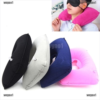 Gối Bơm Hơi Mềm Mại Hình Chữ U Tiện Dụng Khi Sử Dụng