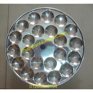 Khuôn bánh bèo inox ĐK32cm