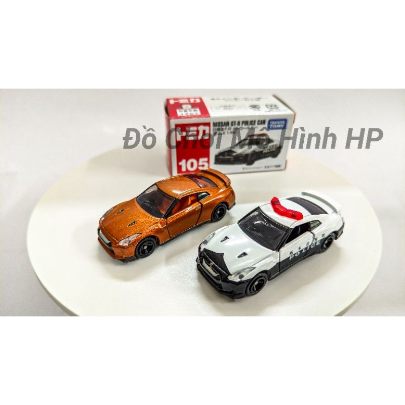 Tomica: Xe Tomica Nissan GTR Police Car 105