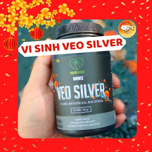 Men vi sinh xử lý môi trường nước VEO Silver 150 gram