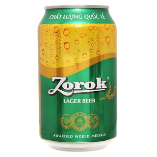 Bia Zorok Lon 330ML (Thùng 24 Lon)