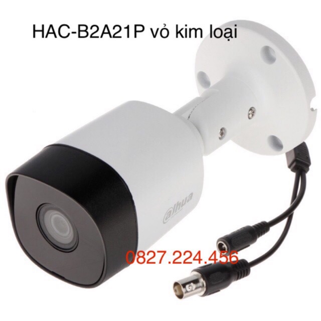 Camera hồng ngoại DAHUA HAC - B2A21P vỏ kim loại