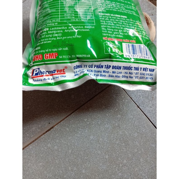 Men tiêu hoá cao tỏi 200g, 1kg men vi sinh thú y chim gà đá lợn vịt ngan dê thỏ cừu, chó mèo, trâu bò, cút