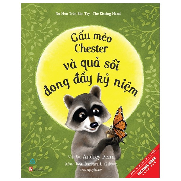 Sách - Combo ehon song ngữ Gấu mèo Chester và quả sồi đong đầy kỷ niệm + Chiếc túi đầy ắp những nụ hôn