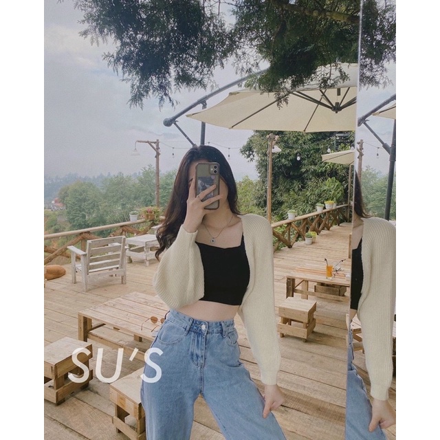 khoác len nhẹ 2màu siu xinh | BigBuy360 - bigbuy360.vn