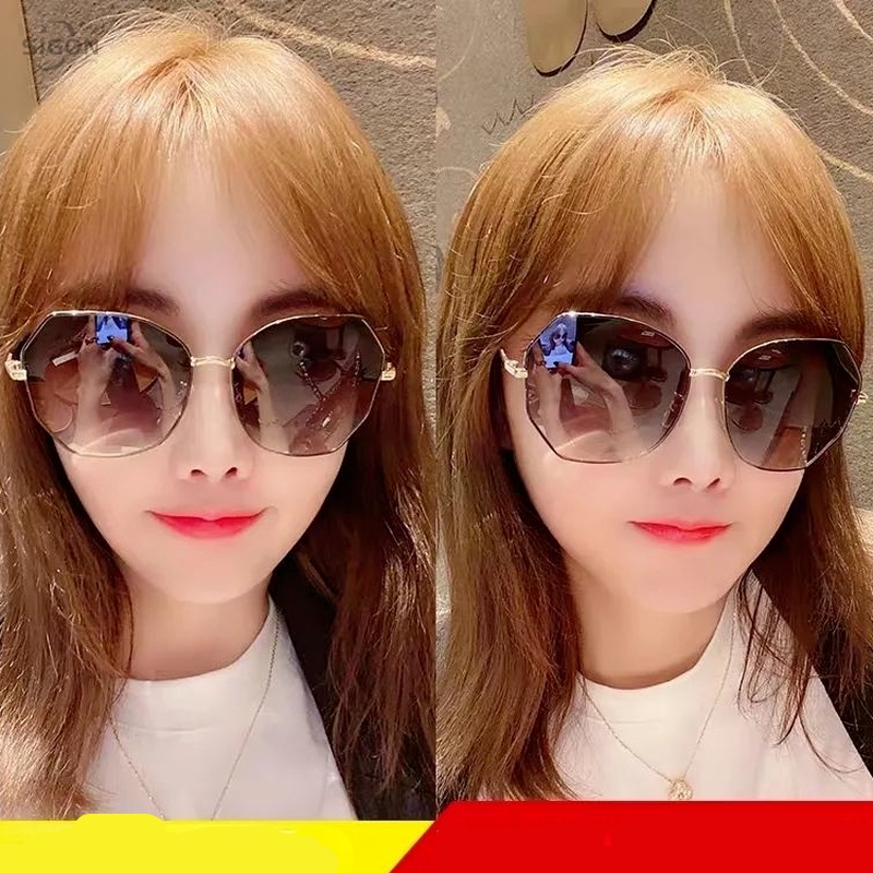 Kính mát phân cực gọng lớn thời trang cho nữ