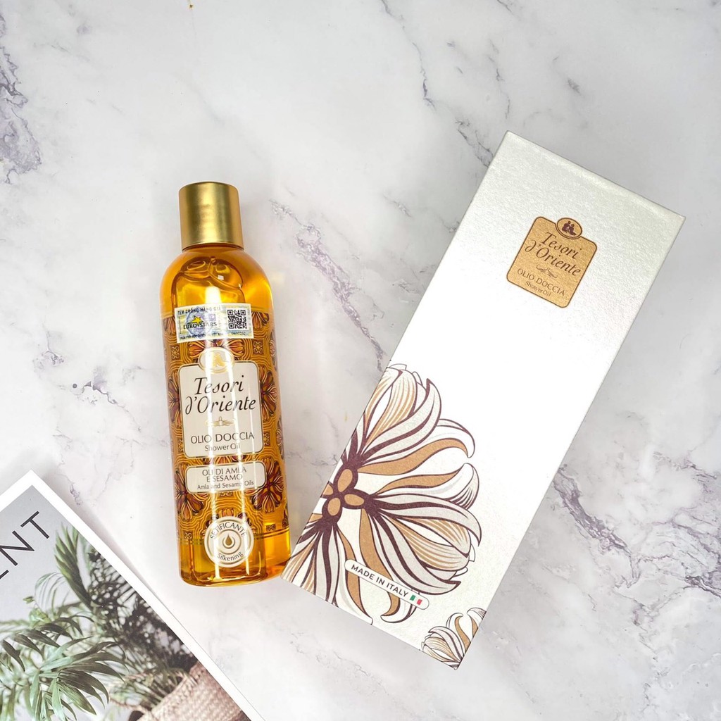 Tinh dầu tắm Tesori d'Oriente Argan và Cyperus - Argan & Cyperus Oils 250ml | BigBuy360 - bigbuy360.vn