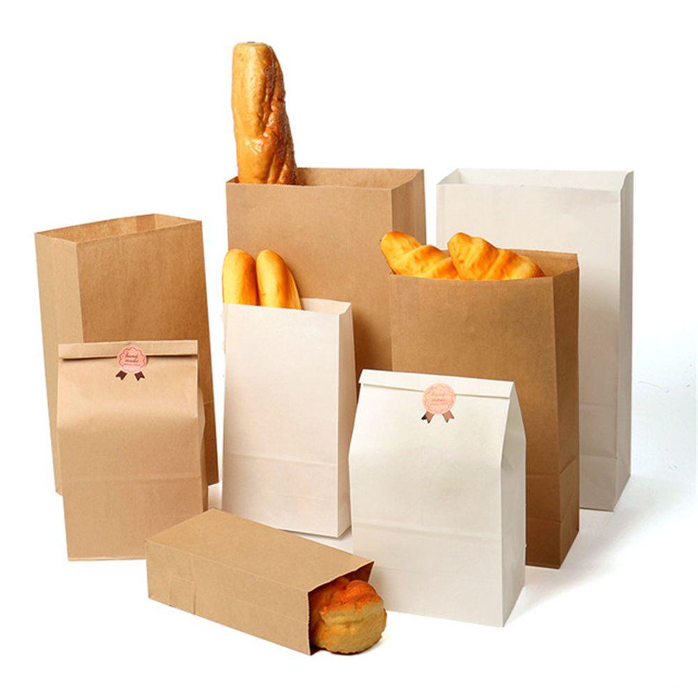 Set 10 Túi Giấy Kraft Đựng Bánh Kẹo