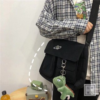 Túi đeo chéo nam/nữ túi bì thư phong cách Nhật vải casvan công nghệ hàn quốc 2019