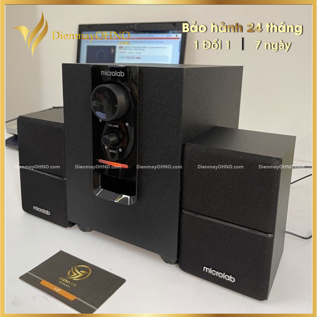 Loa Máy Vi Tính Microlab M106BT Chính Hãng Loa Nghe Nhạc Máy Tính Để Bàn PC Laptop Bluetooth Cao Cấp - Điện Máy OHNO
