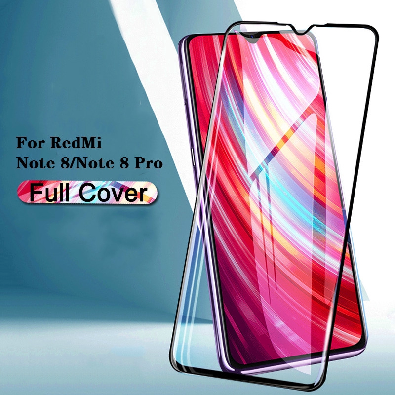 【P &amp; T】 Đối với Xiaomi 9 redmi Note 7 Pro Note 8 Pro Full Bìa Tempered Glass bảo vệ phim