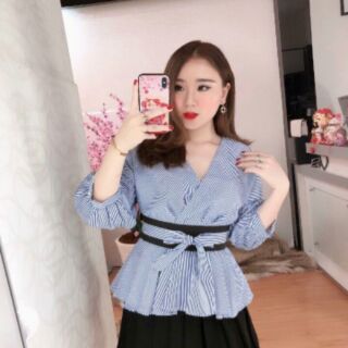 ÁO ĐẮP CHÉO XINH LẮM Ạ