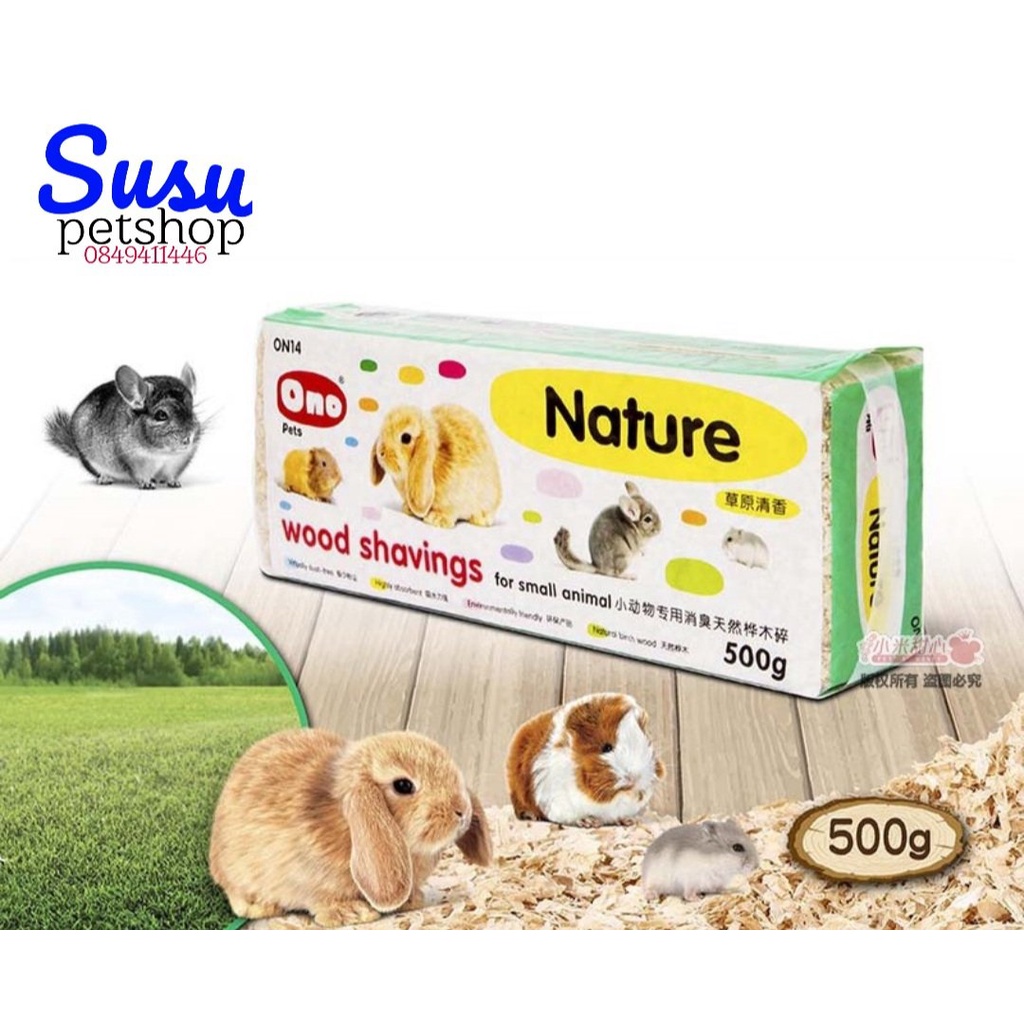 Mùn Gỗ Jolly Khử Mùi cho Thỏ, Hamster, Bọ, Chinchilla 1kg