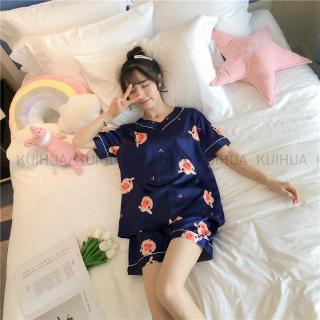 Set Đồ Ngủ Lụa Thời Trang Dành Cho Nữ