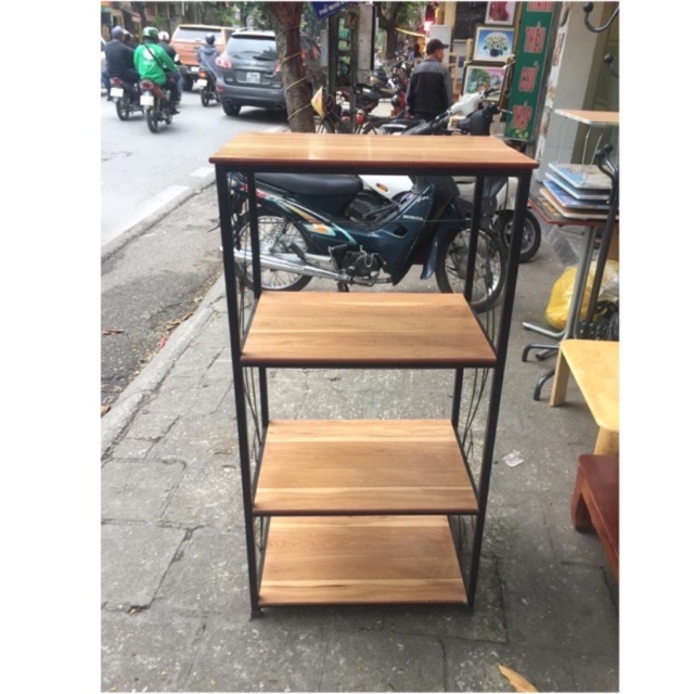 Kệ Lò Vi Sóng 4 Tầng - lắp ghép | BigBuy360 - bigbuy360.vn