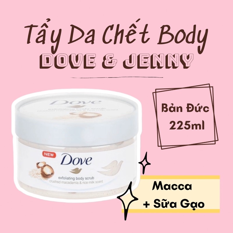 Tẩy Da Chết Toàn Thân Dove Exfoliating Body Scrub