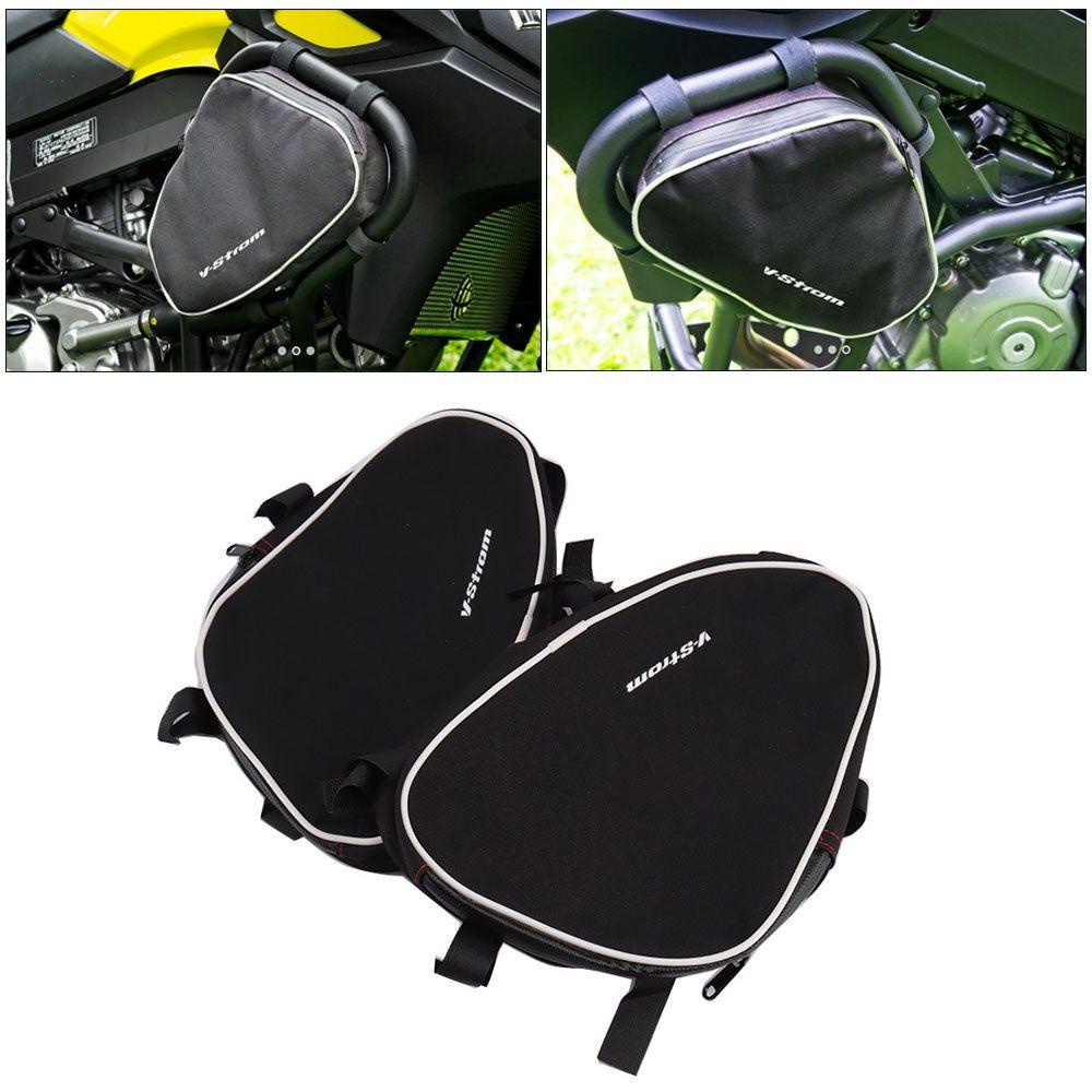 LET Túi Đựng Tài Liệu Chống Thấm Nước Gắn Khung Xe Mô Tô Suzuki V-Strom DL650 DL1000 Givi K-appa