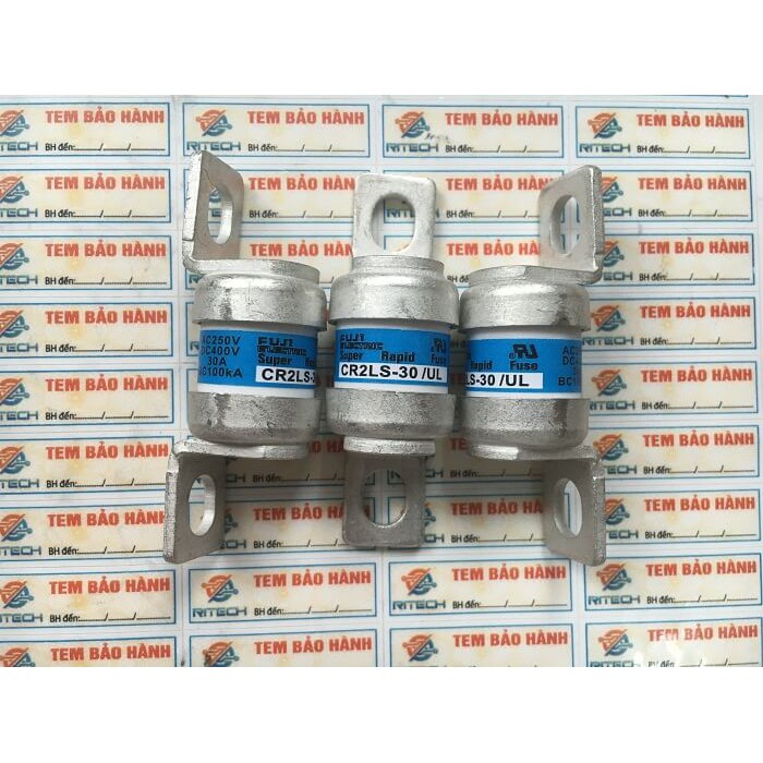 CR2LS-30/UL Cầu Trì 30A 250V kích thước 55x18mm
