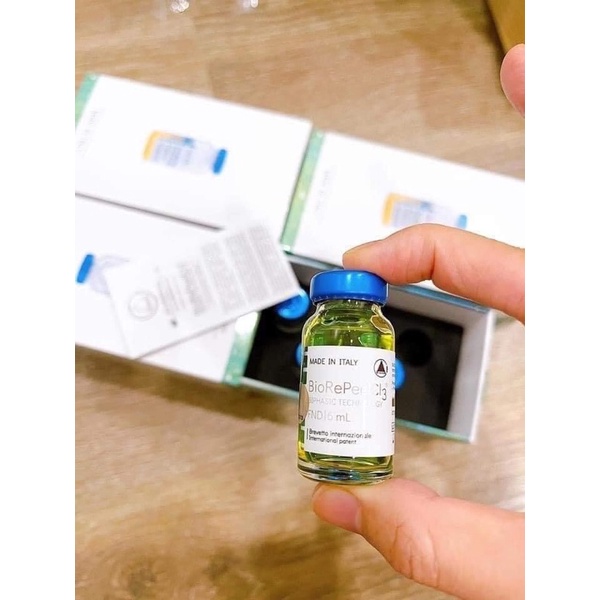 Tinh chất peel da căng bóng giảm mụn BioRe,PeelCl3 Italy lọ 6ml