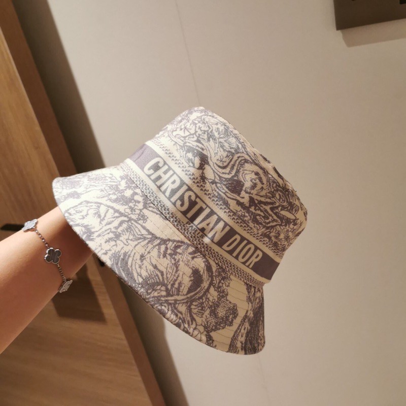 Mũ/nón bucket thời trang cho nam và nữ thương hiệu Dior CD cao cấp mẫu mới 2021