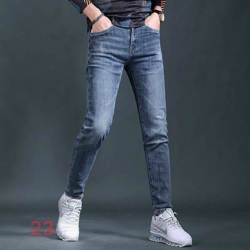QUẦN JEAN NAM DÀI MÀU XANH LỊCH LÃM TRẺ TRUNG MÃ 23