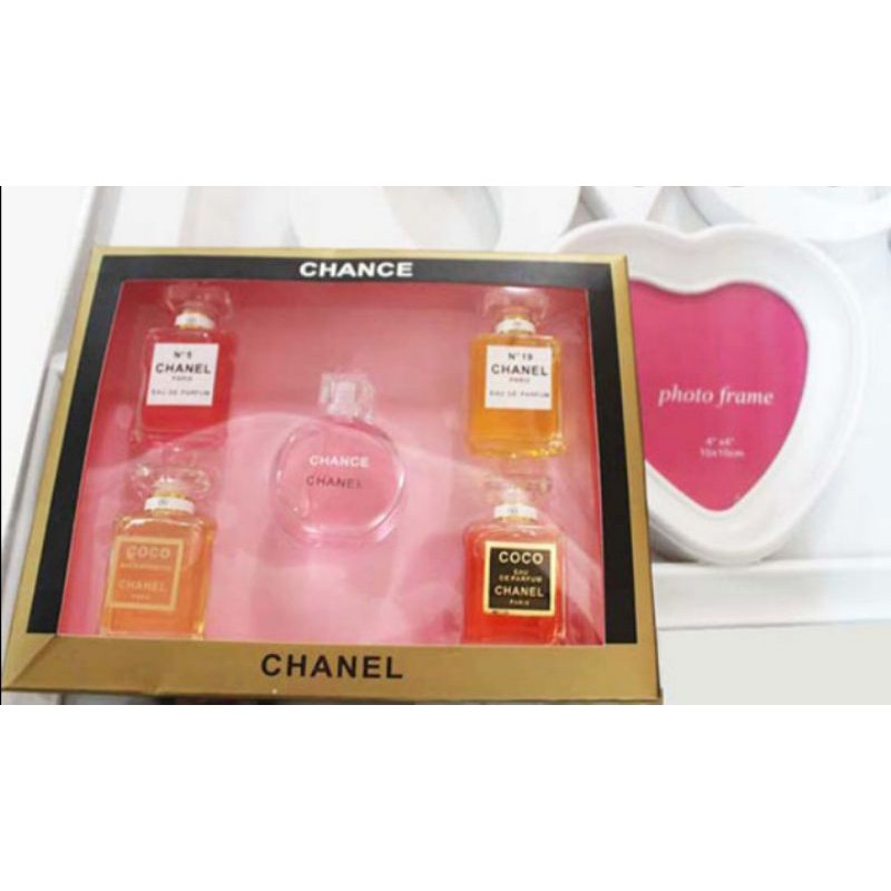 Set 5 chai nước hoa Chanel mini