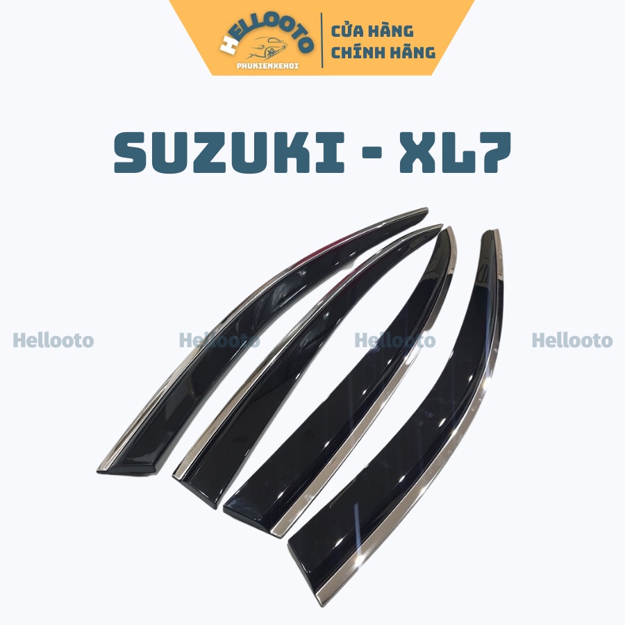 Vè Che Mưa Xe Suzuki XL7 XL-7 2019 2020 2021 2022 Cấp Mẫu Màu Đen