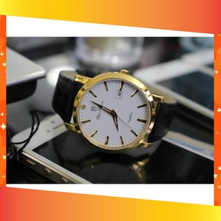 [Trợ giá] Đồng Hồ Olym Pianus OP130-06 Nam/Nữ Dây Da Chính Hãng Nhật Bản