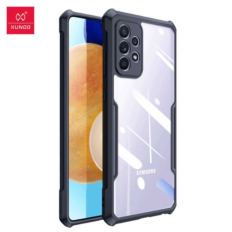 Ốp lưng kính Xundd Cho Samsung A12, A22 4G, 5G, A32, A52, A72 chống sốc bảo vệ camera siêu đẹp