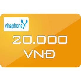 Thẻ Vinaphone 20k