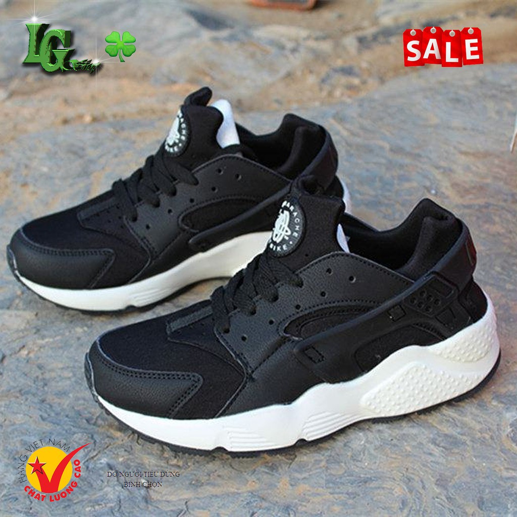 Giày Nike Huarache Đen Trắng Nam Nữ