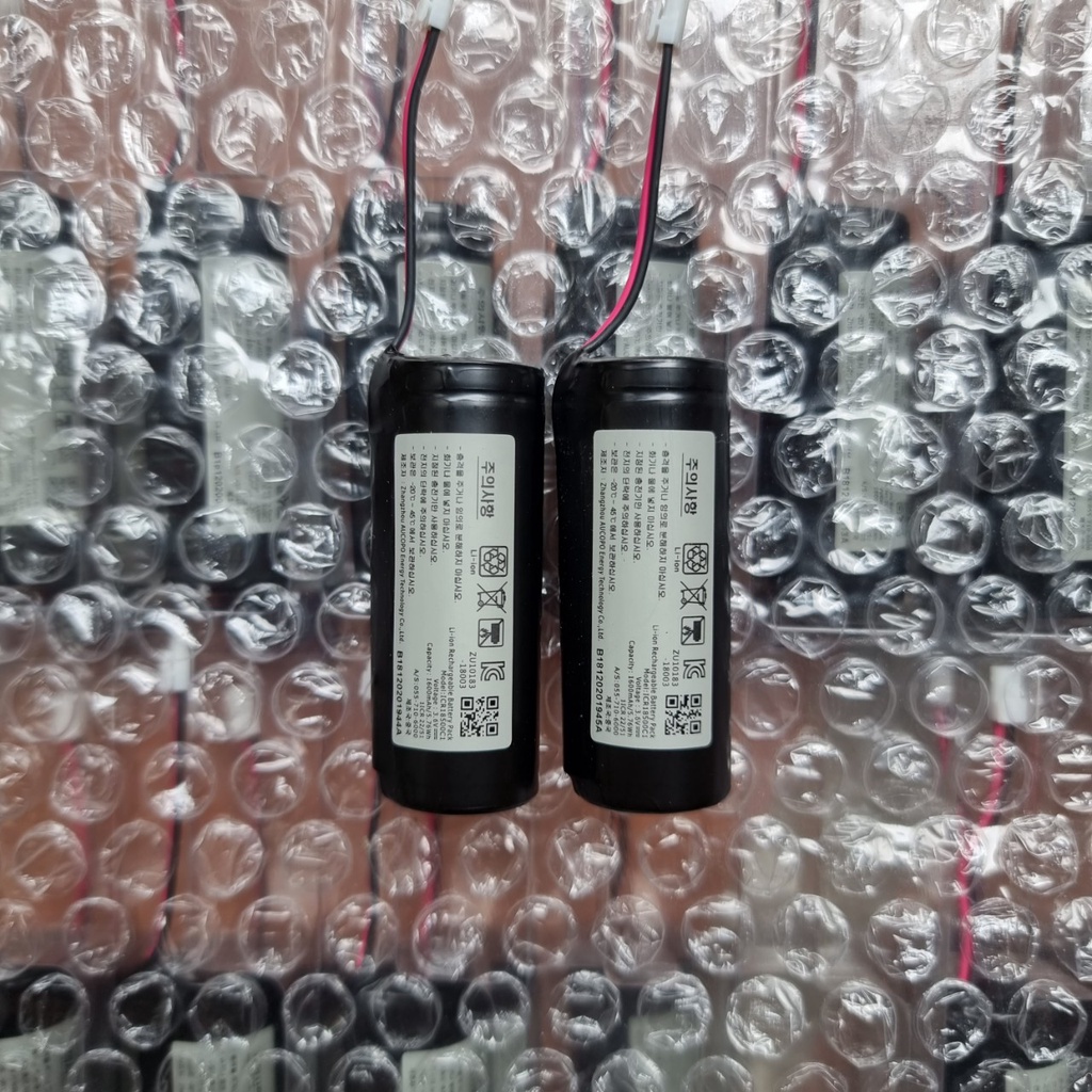 Pin sạc 18500 1600Mah có dây tích hợp mạch bảo vệ li-ion