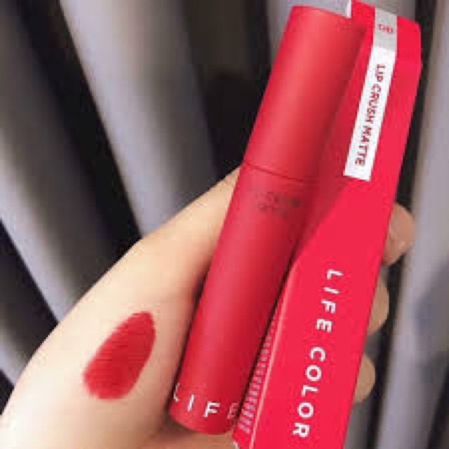 [[ Màu 08] Son Kem Siêu Lì It’s Skin Color Lip Crush Matte