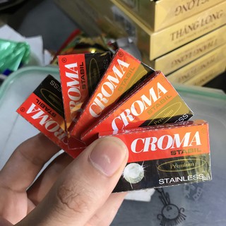 COMBO 5 HỘP DAO CROMA ĐỨC SỊN(50 LƯỠI)