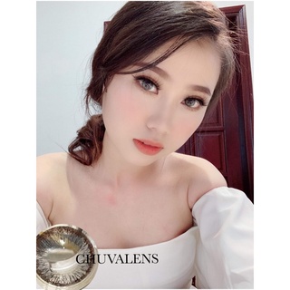 Lens xám tự nhiên Hàn có độ, lệch độ